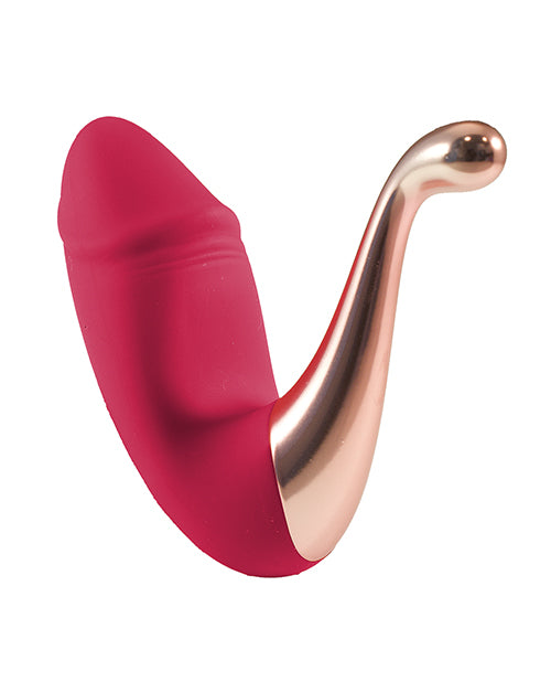 The Beat Double Pleasure G-Spot Vibrator  - Red