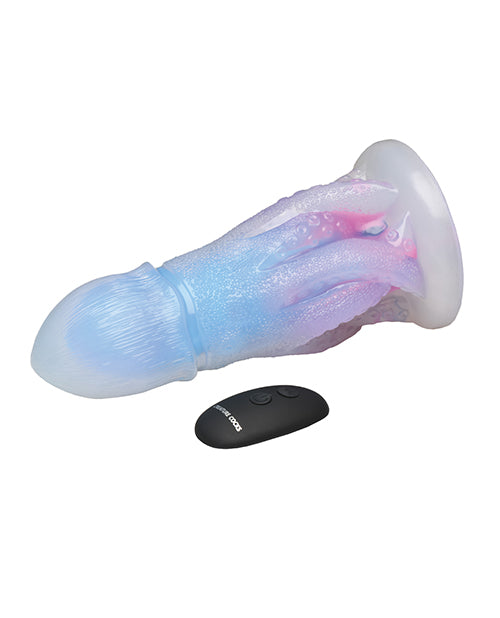 Creature Cocks - Cocktopus Deluxe Glow-in-the-Dark Vibrating Silicone Dildo