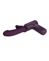 Pretty Love DJ Scholar Dual Thrusting Gun Massager - Purple