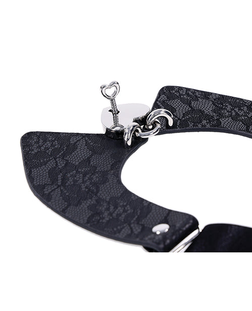 Sex & Mischief Heartbound Lace Day Collar