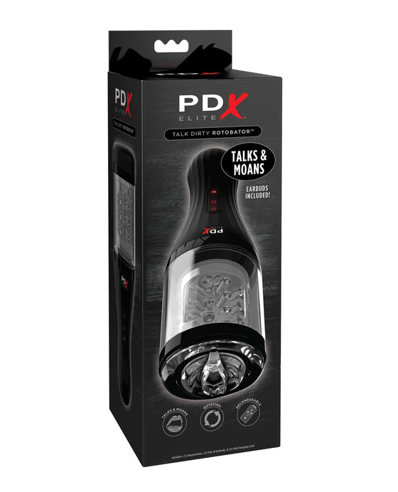 Pipedream Extreme Toyz Talk Dirty Roto-Bator