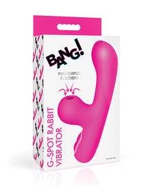  Bang! 10X G-Spot Rabbit Vibrator w/Suction - Pink