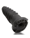 Oxballs Screwdhole Screw'd-in Open Tip Masturbator - Black