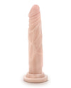 Blush Dr. Skin Silicone Dr. Carter 7.5" Dildo - Vanilla