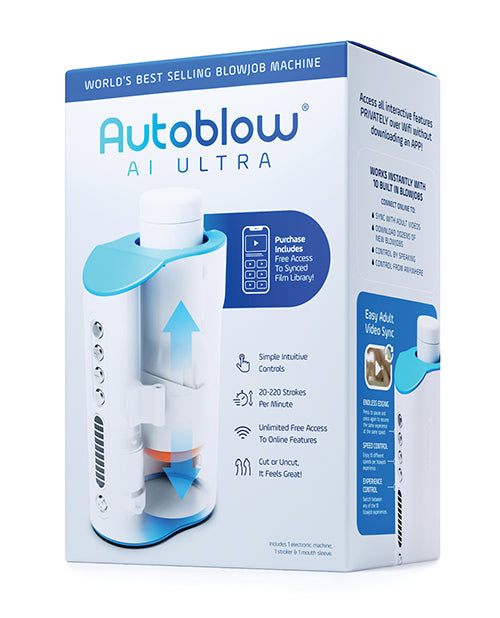Autoblow AI Ultra Machine - White