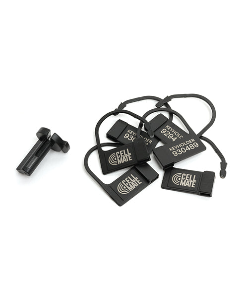 Sport Fucker Cellmate FlexiSpike Chastity Cage - Size 4 Black/Pink