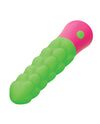 Rave Ripple Vibrator - Green/Pink