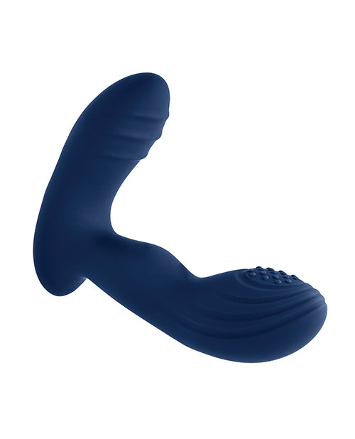 Playboy Pleasure Pleasure Pleaser Prostate Massager - Deep Ocean