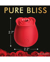 Bloomgasm The Perfect Rose Clitoral Stimulator - Red