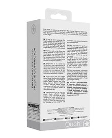  Shots Ouch Diamond Studded Hogtie - Black