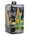 Creature Cocks Monstropus Tentacled Monster Silicone Dildo  - Green/Yellow
