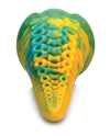 Creature Cocks Monstropus Tentacled Monster Silicone Dildo  - Green/Yellow