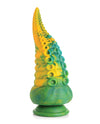 Creature Cocks Monstropus Tentacled Monster Silicone Dildo  - Green/Yellow