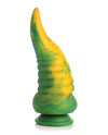 Creature Cocks Monstropus Tentacled Monster Silicone Dildo  - Green/Yellow