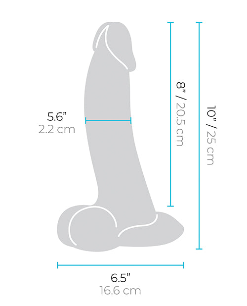 b-Vibe Slipskin 10" Curvy - Mocha