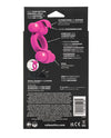 Couple's Enhancer Silicone Rechargeable Rockin' Rabbit Enhancer - Fuchsia