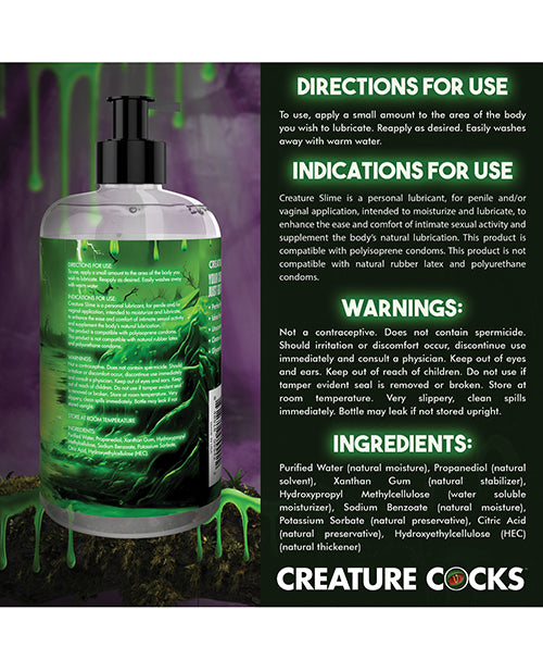 Creature Cocks - Creature Slime Water-Based Lubricant 16 oz
