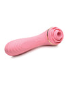 Inmi Bloomgasm Passion Petals Rose 10X Suction & Vibrator - Pink
