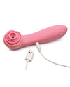 Inmi Bloomgasm Passion Petals Rose 10X Suction & Vibrator - Pink