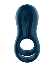  Satisfyer Epic Duo Ring Vibrator - Dark Blue