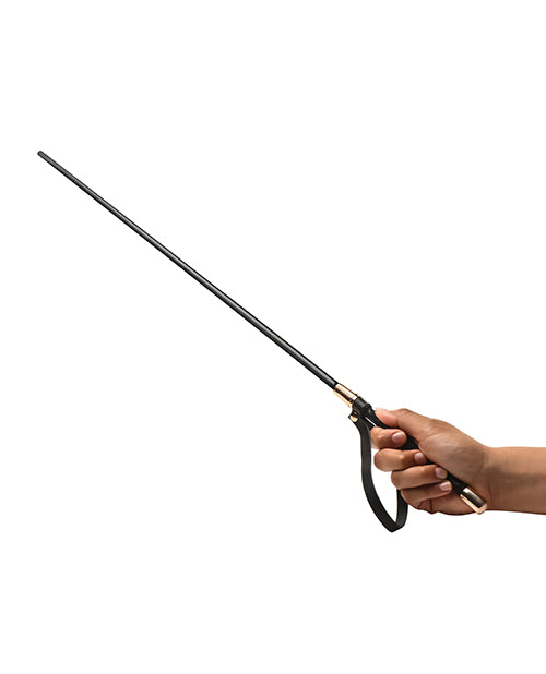 Master Series Sinful Impact Cane - Black/Gold