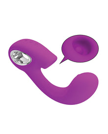  Pretty Love Sibel Tapping Rabbit G Vibrator - Fuchsia