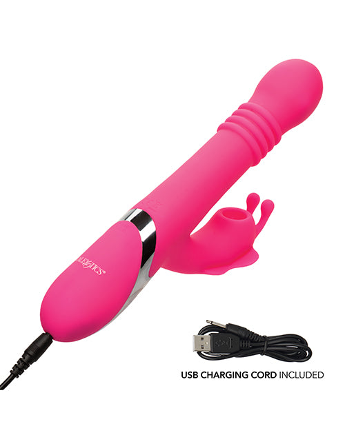 Enchanted Kissing Butterfly Vibrator - Pink