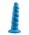 Rock Candy Suga Daddy 7" Silicone Dildo - Purple