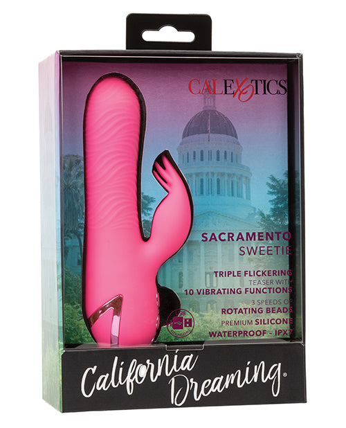 California Dreaming Sacramento Sweetie  Vibrator & Rotating Stimulator