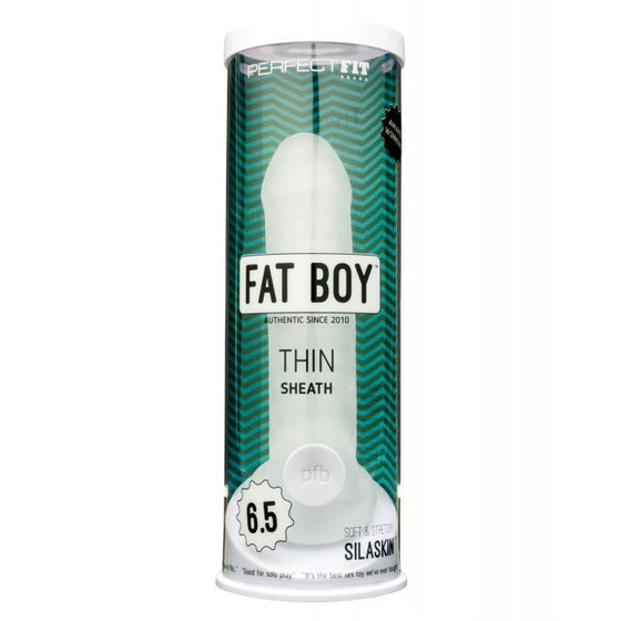 Perfect Fit Fat Boy Thin 6.5" - Clear