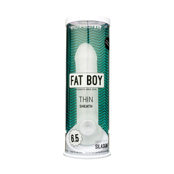 Perfect Fit Fat Boy Thin 6.5" - Clear