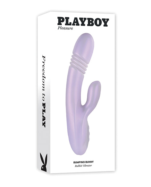 Playboy Pleasure Bumping Bunny Rabbit Vibrator  - Opal
