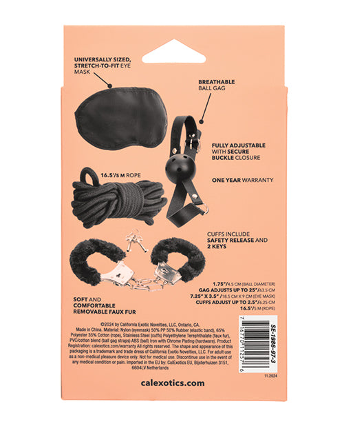 Pleasure Kits Explorer Collection - Black