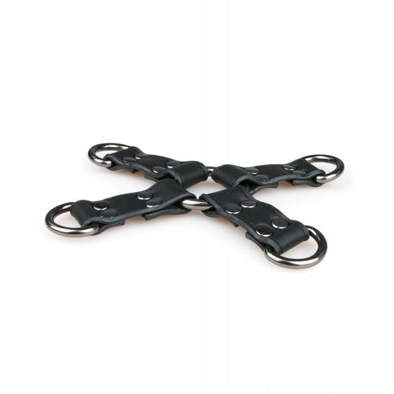 Easy Toys Faux Leather Hogtie - Black