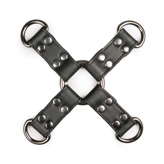 Easy Toys Faux Leather Hogtie - Black