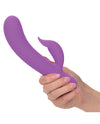 First Time Rechargeable Pleaser Vibrator - Purple
