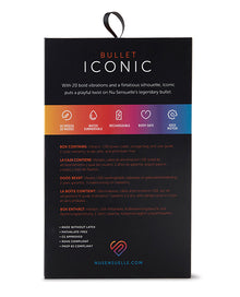  Nu Sensuelle Iconic Bullet - Deep Pink