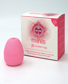  Skins Minis The Scream Egg - Pink