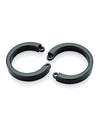 Cock Cage U-Ring 2 Pack - Black
