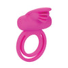Silicone Rechargeable Dual Clit Flicker Enhancer - Pink