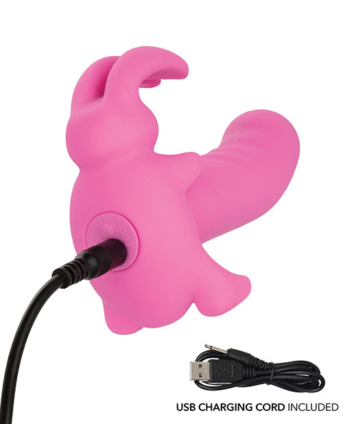 First Time Rechargeable Vibrating Bunny Dreams - Pink