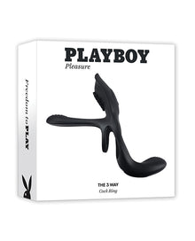  Playboy Pleasure The 3 Way Cock Ring - 2 AM