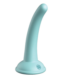  Dillio Platinum 5" Curious Five Silicone Dildo - Teal