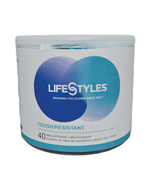  Lifestyles Tough Condoms - Bowl of 40