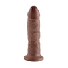 King Cock 9" Cock - Brown