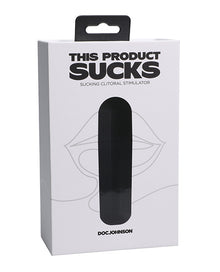  This Product Sucks Lipstick Suction Toy - Black