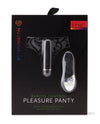 Nu Sensuelle Pleasure Panty Bullet w/Remote Control 15 Function - Black