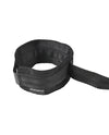Sportsheets Velvet Noir Adjustable Hog Tie & Cuff Set - Black