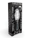 Thrusting, Rotating & Vibrating Oral Sex Masturbator - Black