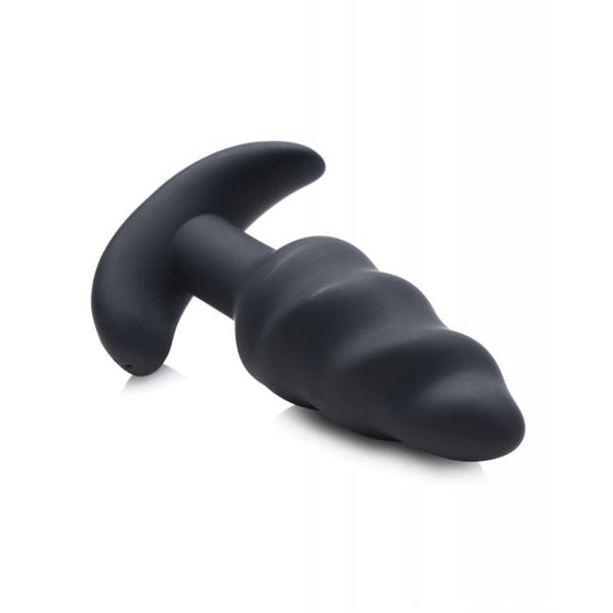 Bang! 21X Vibrating Butt Plug w/Remote Control - Black
